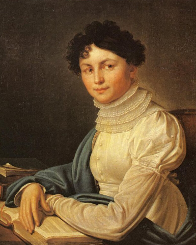 Портрет поэтессы и переводчицы Анны Петровны Буниной. 1836